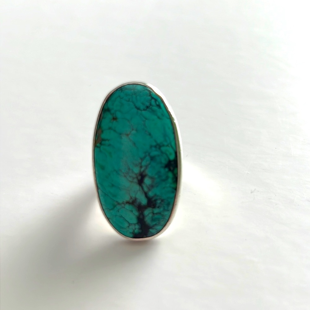 Genuine turquoise ring
